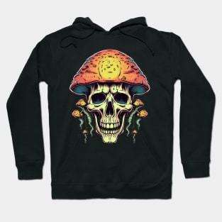 Enigmatic Euphoria Skull Mushroom Hoodie